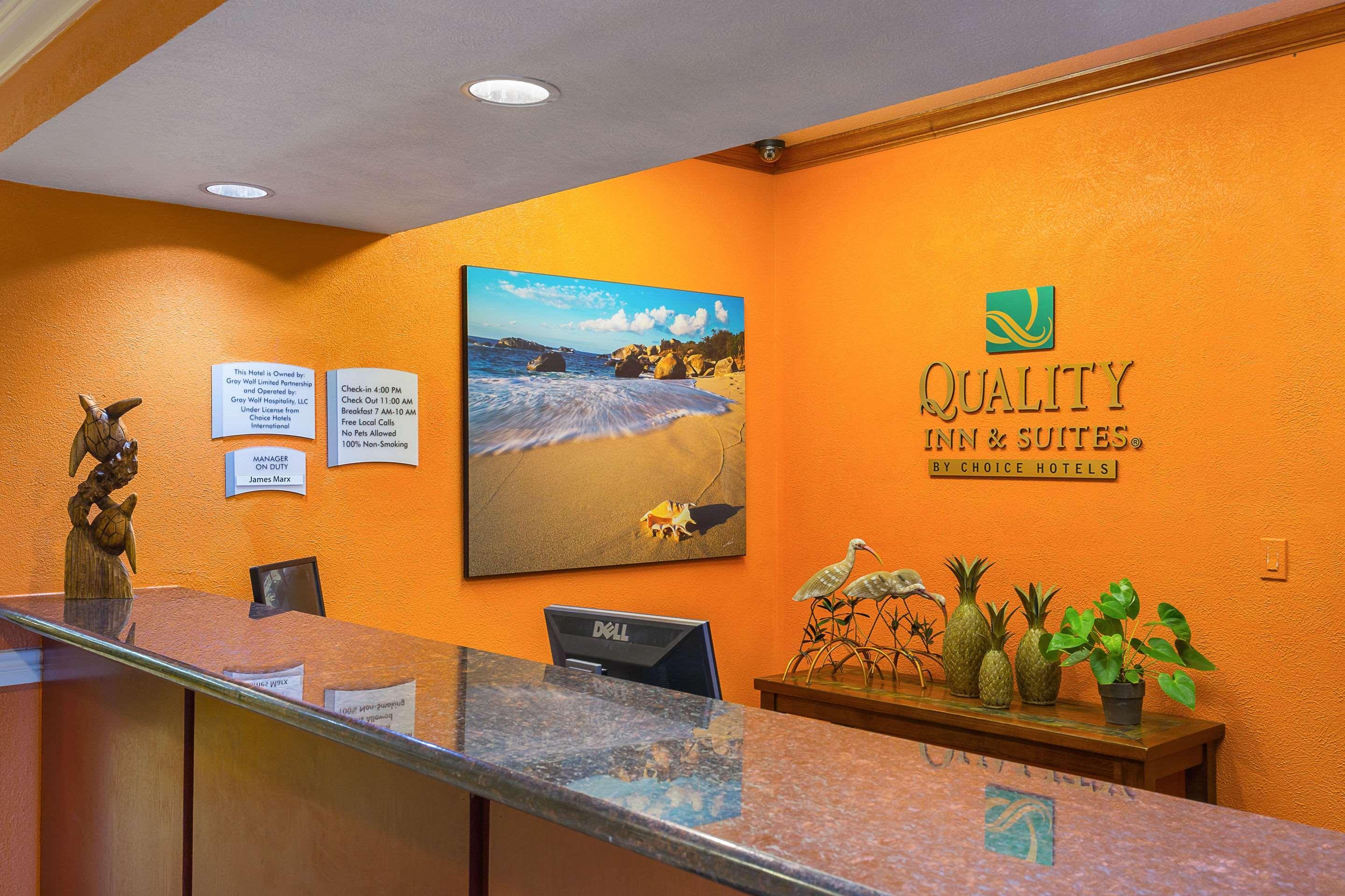 Quality Inn & Suites Galveston - Beachfront Eksteriør bilde