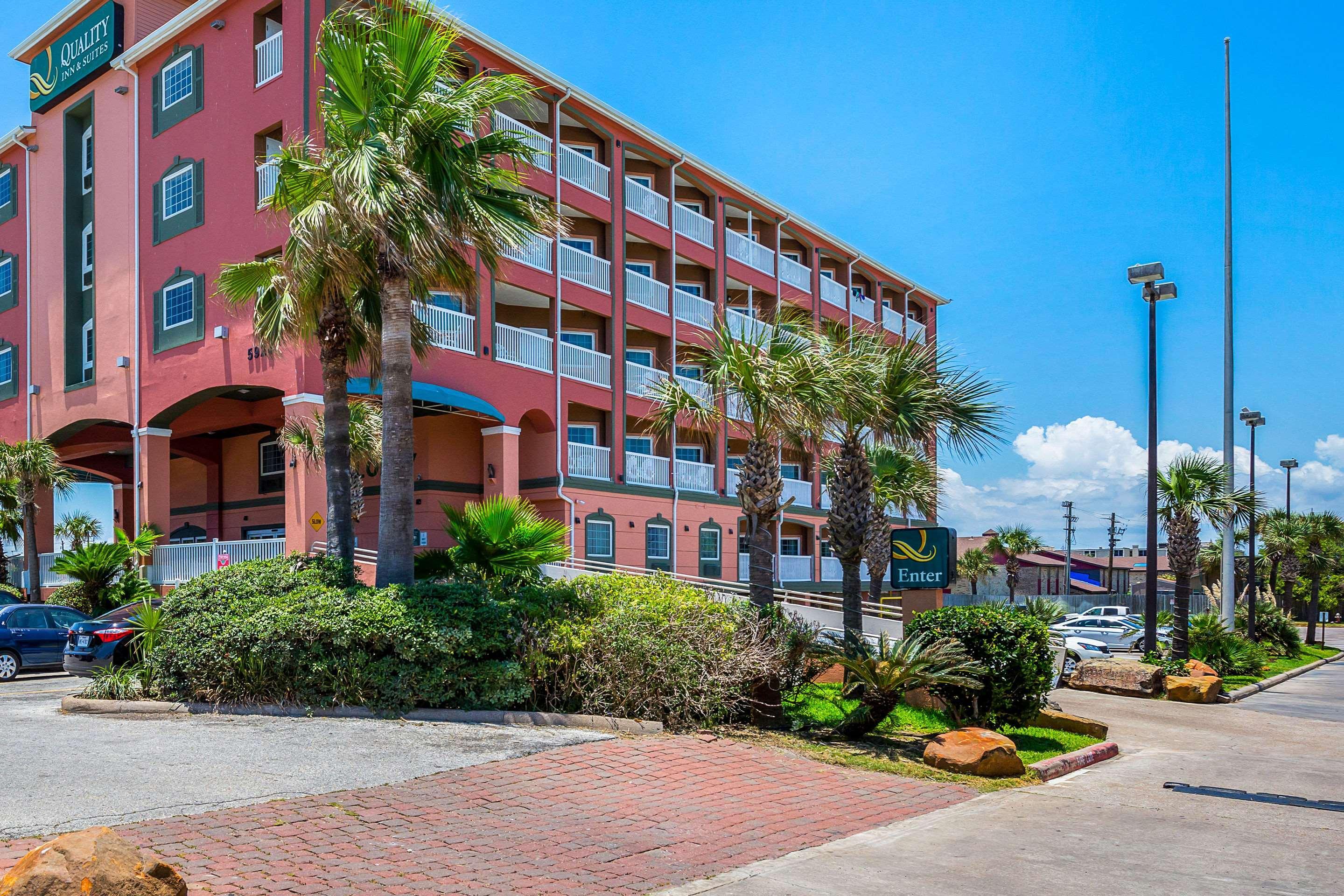 Quality Inn & Suites Galveston - Beachfront Eksteriør bilde