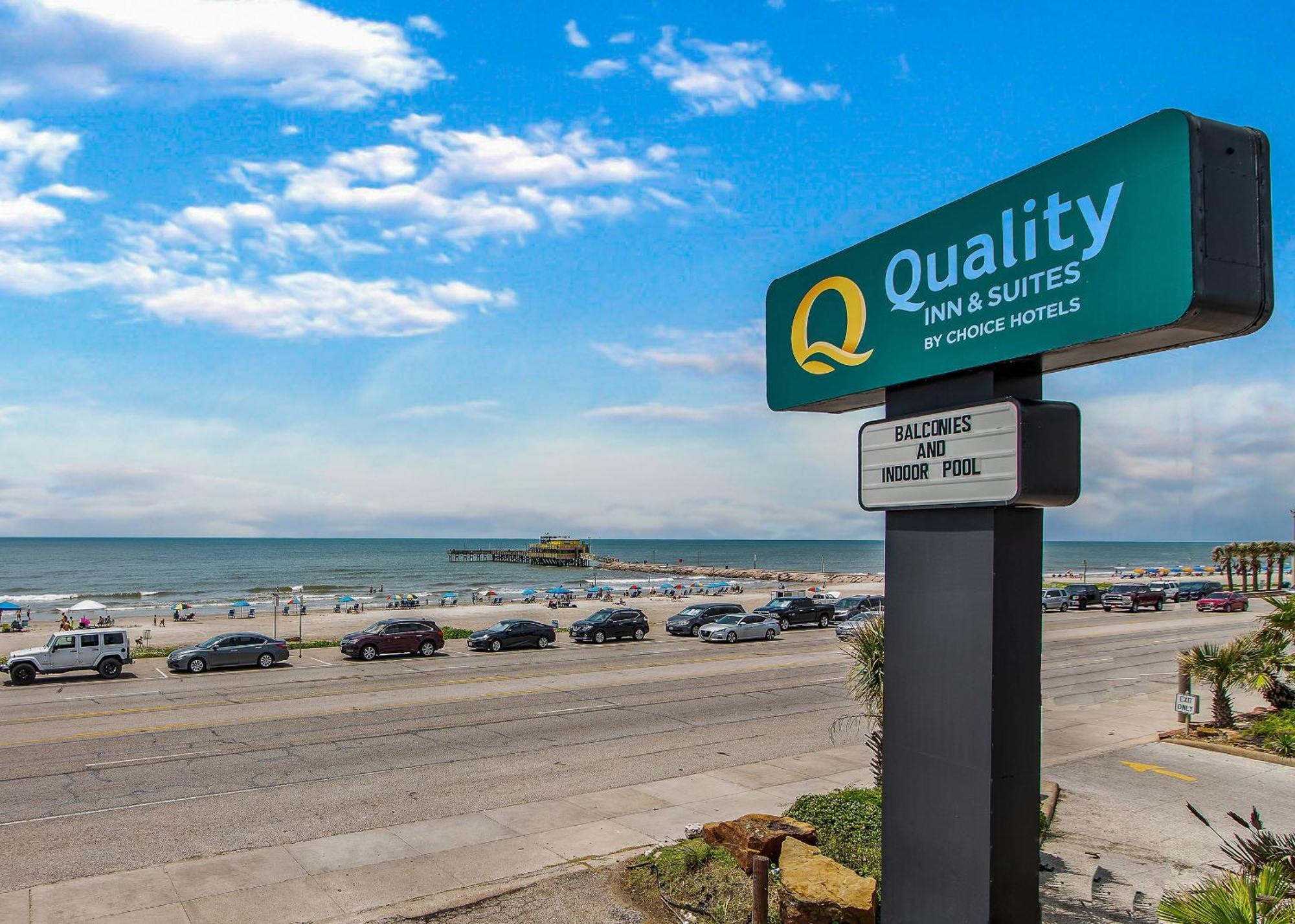 Quality Inn & Suites Galveston - Beachfront Eksteriør bilde