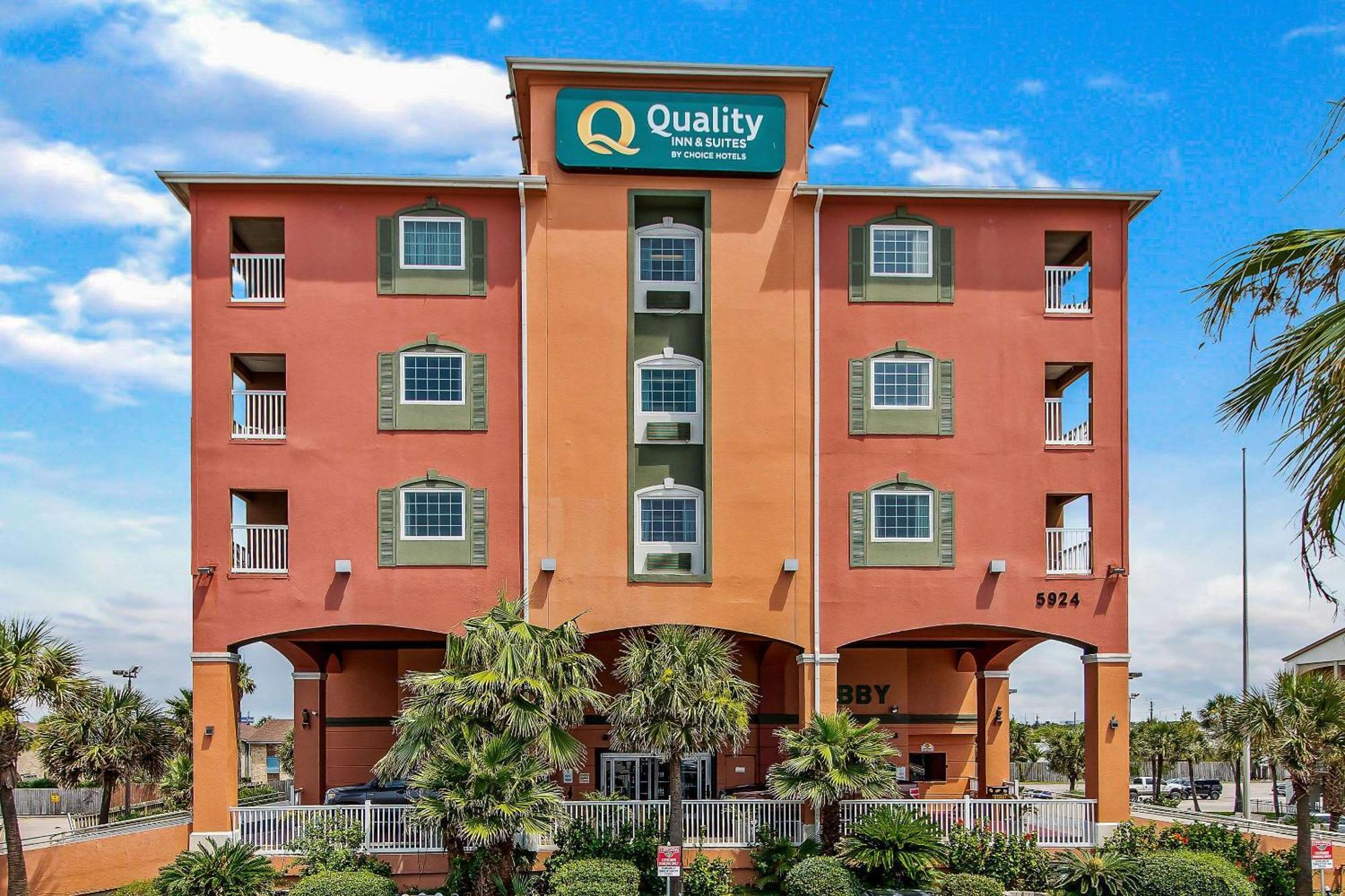 Quality Inn & Suites Galveston - Beachfront Eksteriør bilde